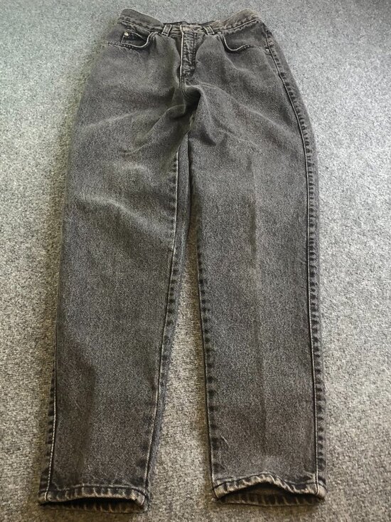 Levi's Denim - Vintage Levis Jeans Womens 25x30 Black 900 Series Tapered Mom USA High Waist